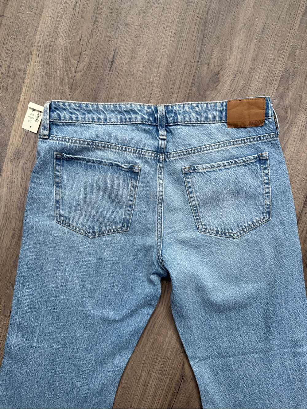 Aeropostale Baggy Flare Non Stretch Jeans - Brand New - Size 6 Reg - Picture 10 of 12